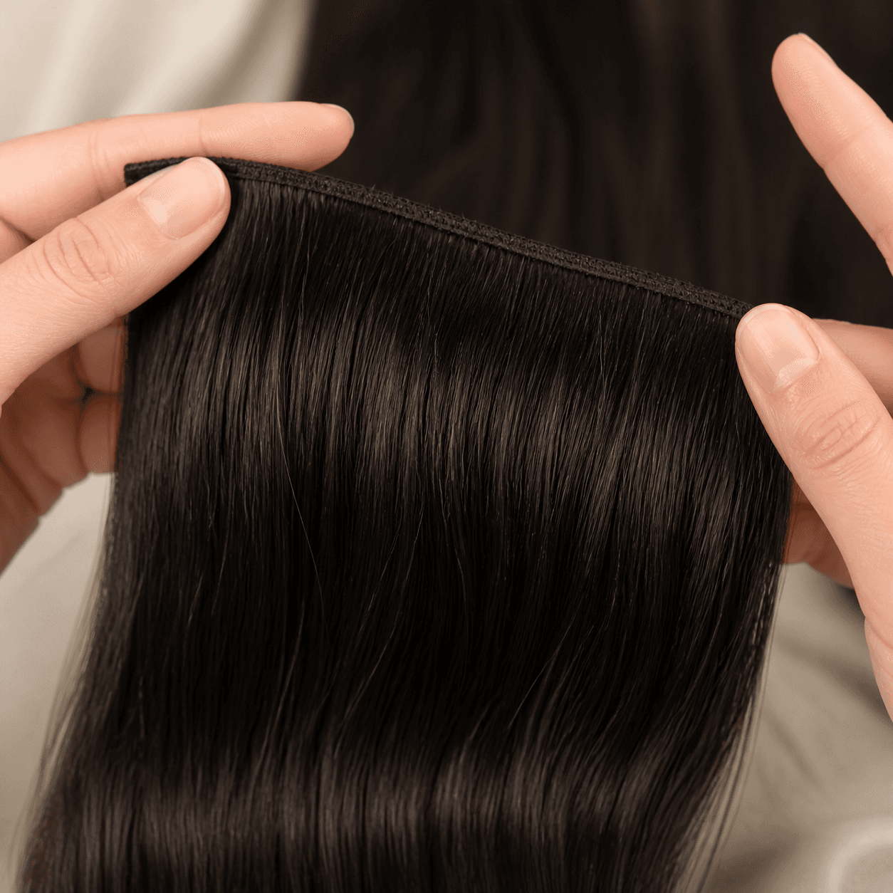 Genius weft close-up construction