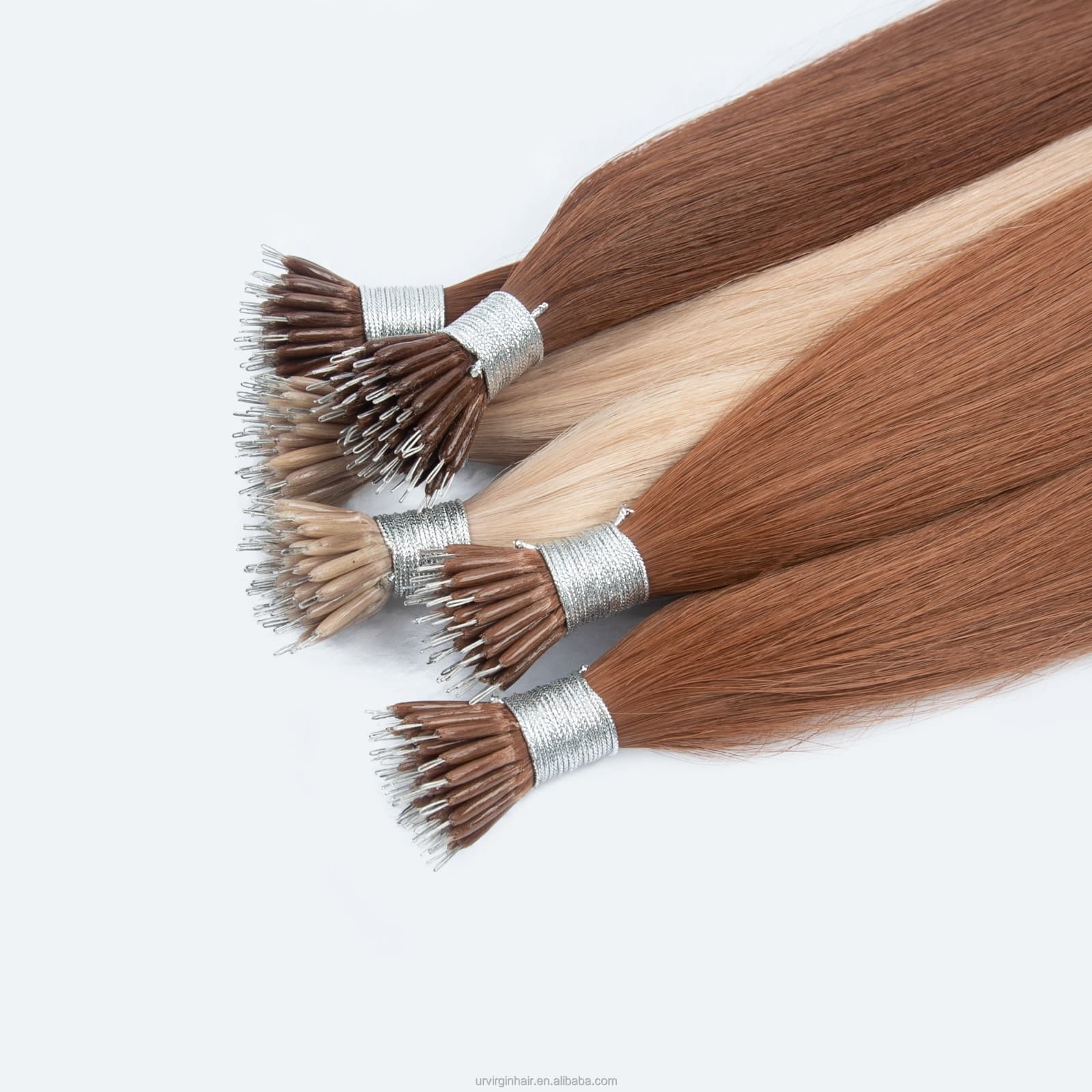 Human hair extension colour range for private-label collection planning